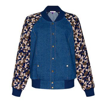 JEANS BOMBER photo