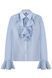 Сорочка з шлярками, синя BLO2502B фото 1