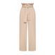 BEIGE TENCEL TROUSERS, XS, 164