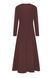 Jersey dress, brown, S