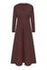 Jersey dress, brown, S