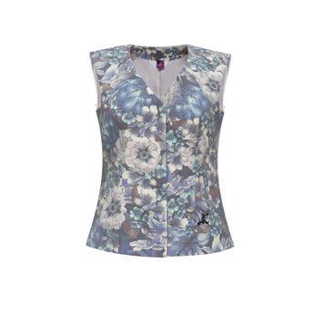 FLORAL VEST photo