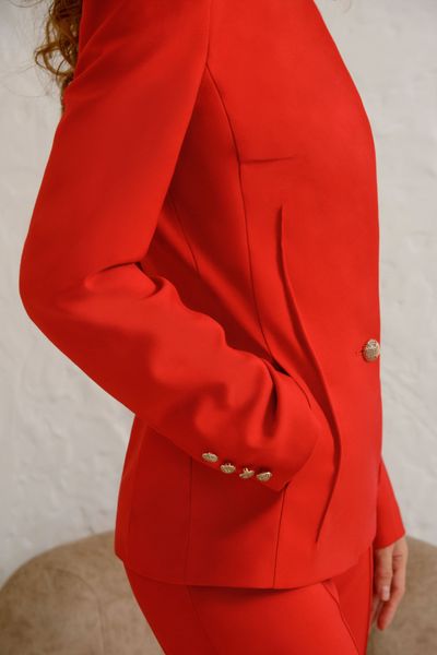 Red jacket photo