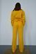 YELLOW, WARM TROUSERS, M