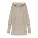 BEIGE MELANGE HOODIE, XS