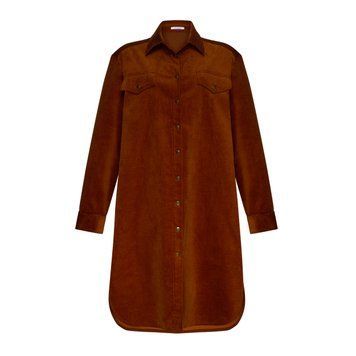 VELVET BROWN DRESS photo
