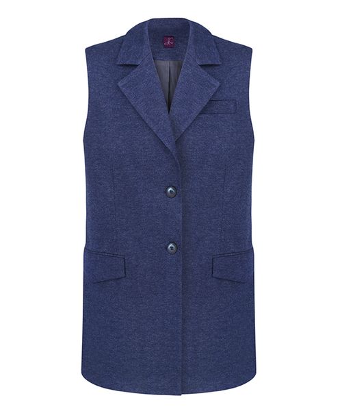 Blue vest photo