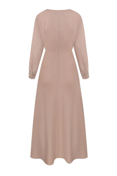 SILK BEIGE dress photo