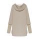 BEIGE MELANGE HOODIE, XL