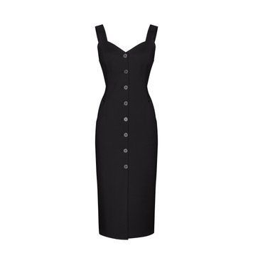 Сарафан чорний фото