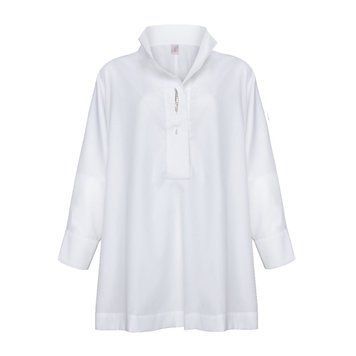WHITE COTTON SHIRT photo