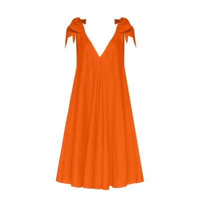 Сукня вуаль помаранчева фото