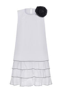 Silk dress photo