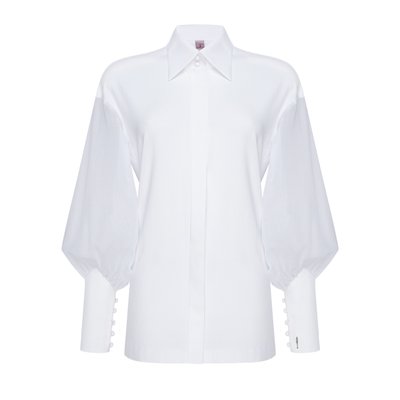 Блуза біла фото
