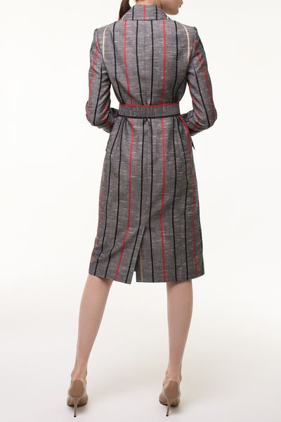 STRIPED JACKET DRESS photo