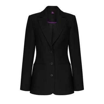 BLACK WOOL JACKET photo