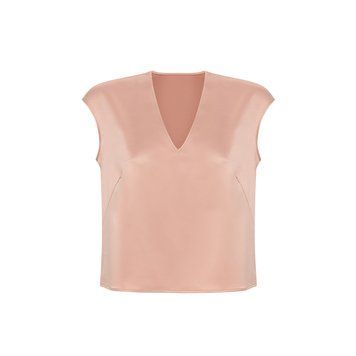 SILK BEIGE TOP photo