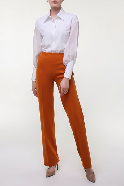 ORANGE JERSEY TROUSERS photo