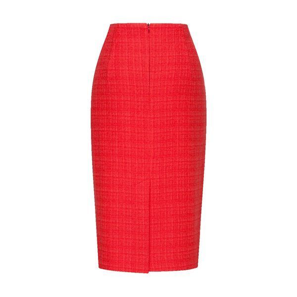 Костюм червоний фото