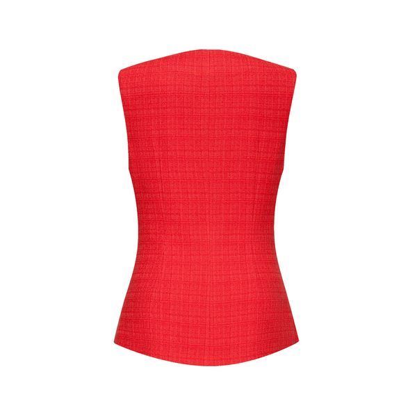 Костюм червоний фото