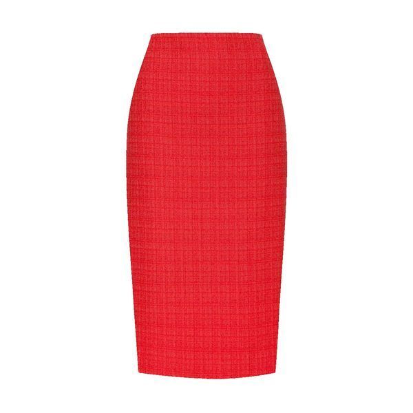 Костюм червоний фото