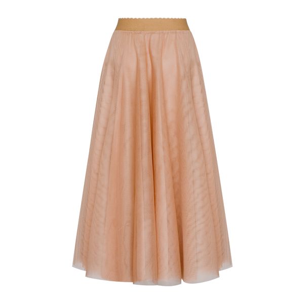 BEIGE SUN SKIRT photo