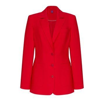 RED WOOL JACKET photo