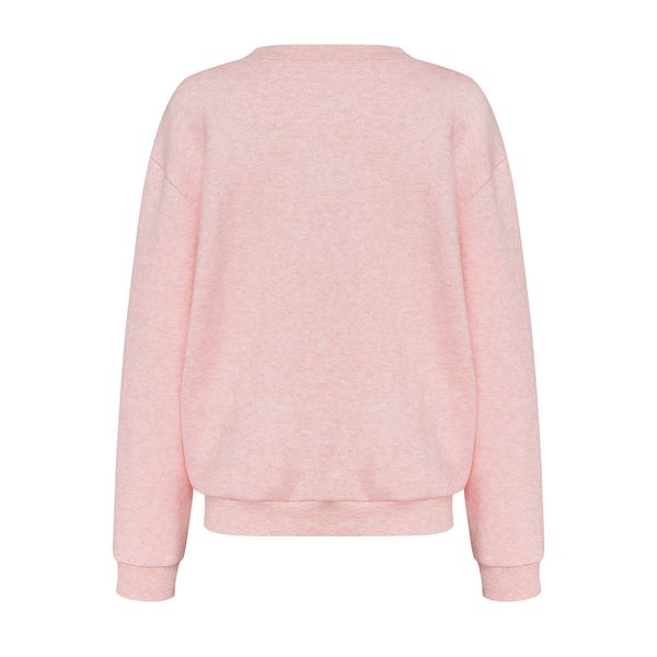 Lightweight pink sweatshirt photo