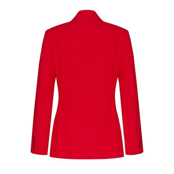 RED WOOL JACKET photo