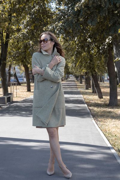 Olive coat photo