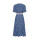 DRESS IN PEAS BLUE, S