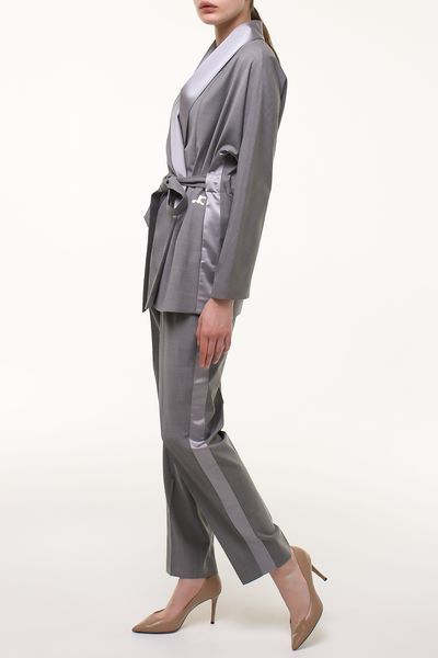 GRAY TROUSERS WITH LAMPS photo GRAY TROUSERS WITH LAMPS photo