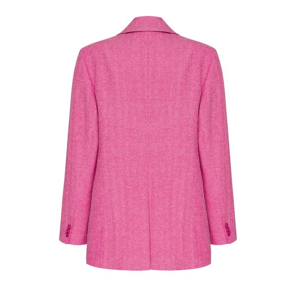 PINK WOOL JACKET photo