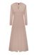 Jersey dress, beige, S