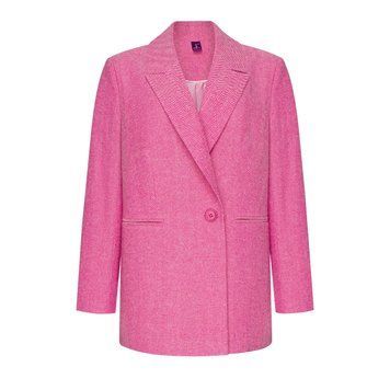 PINK WOOL JACKET photo