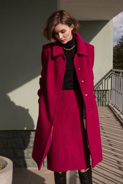 RASPBERRY COAT photo