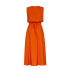 Сукня лляна  помаранчева 